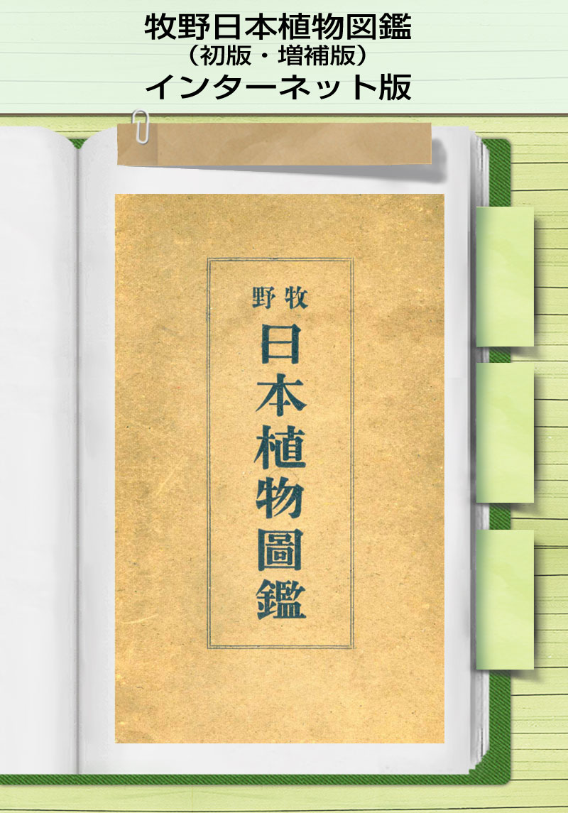 牧野日本植物図鑑（初版・増補版）インターネット版